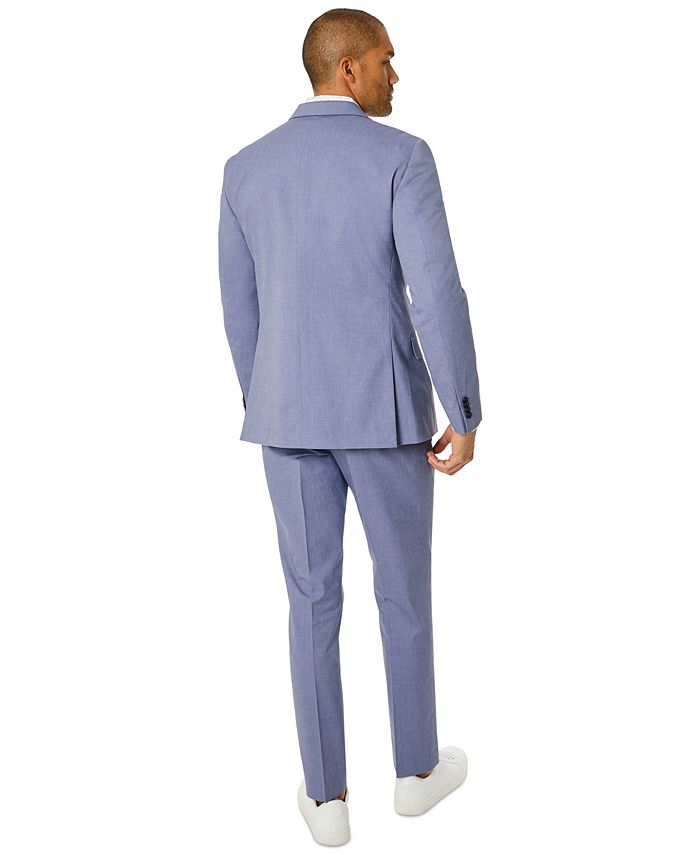 Men's Modern-Fit Flex TH Stretch Chambray Suit Separate