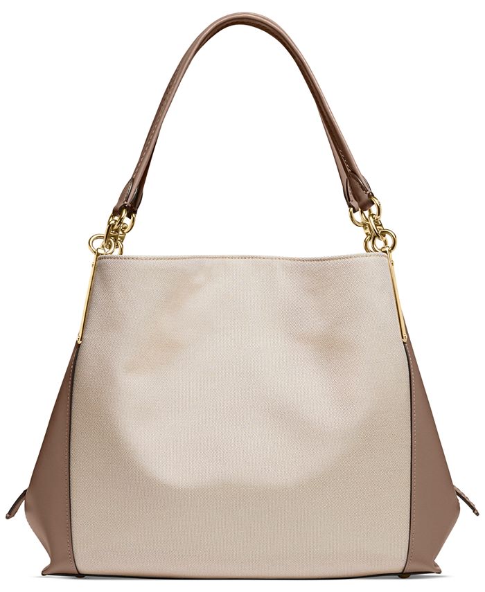Badge Jacquard Dalton 31 Shoulder Bag - Macy's Exclusive