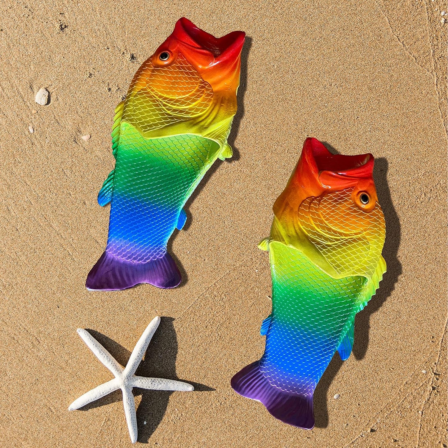 Coddies Fish Flip Flops | The Original Fish Slippers | Funny Gift, Unisex Sandals, Bass Slides, Pool, Beach & Shower Shoes | Men, Women & Kids
