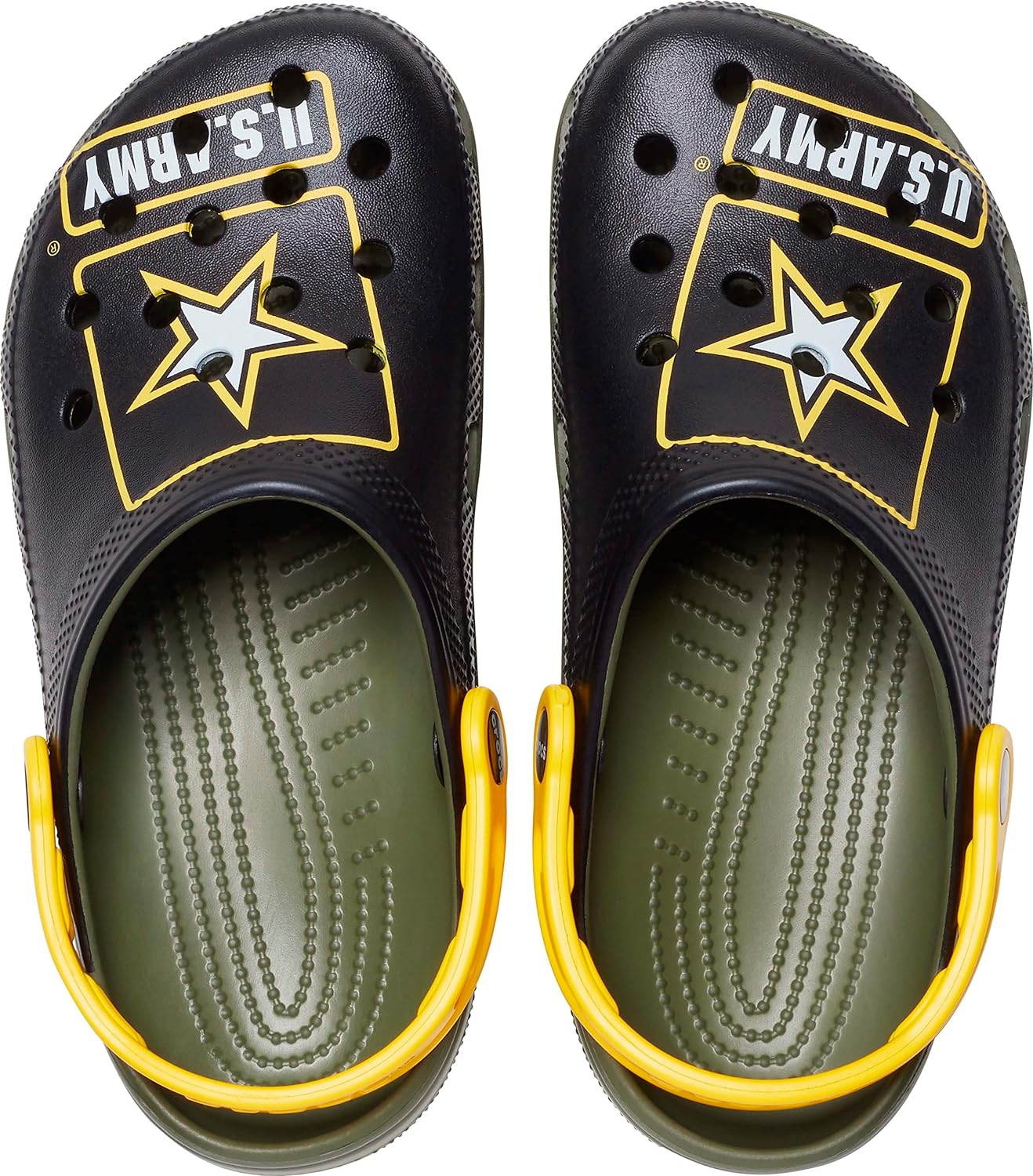 Crocs Unisex Classic United States Military Clogs