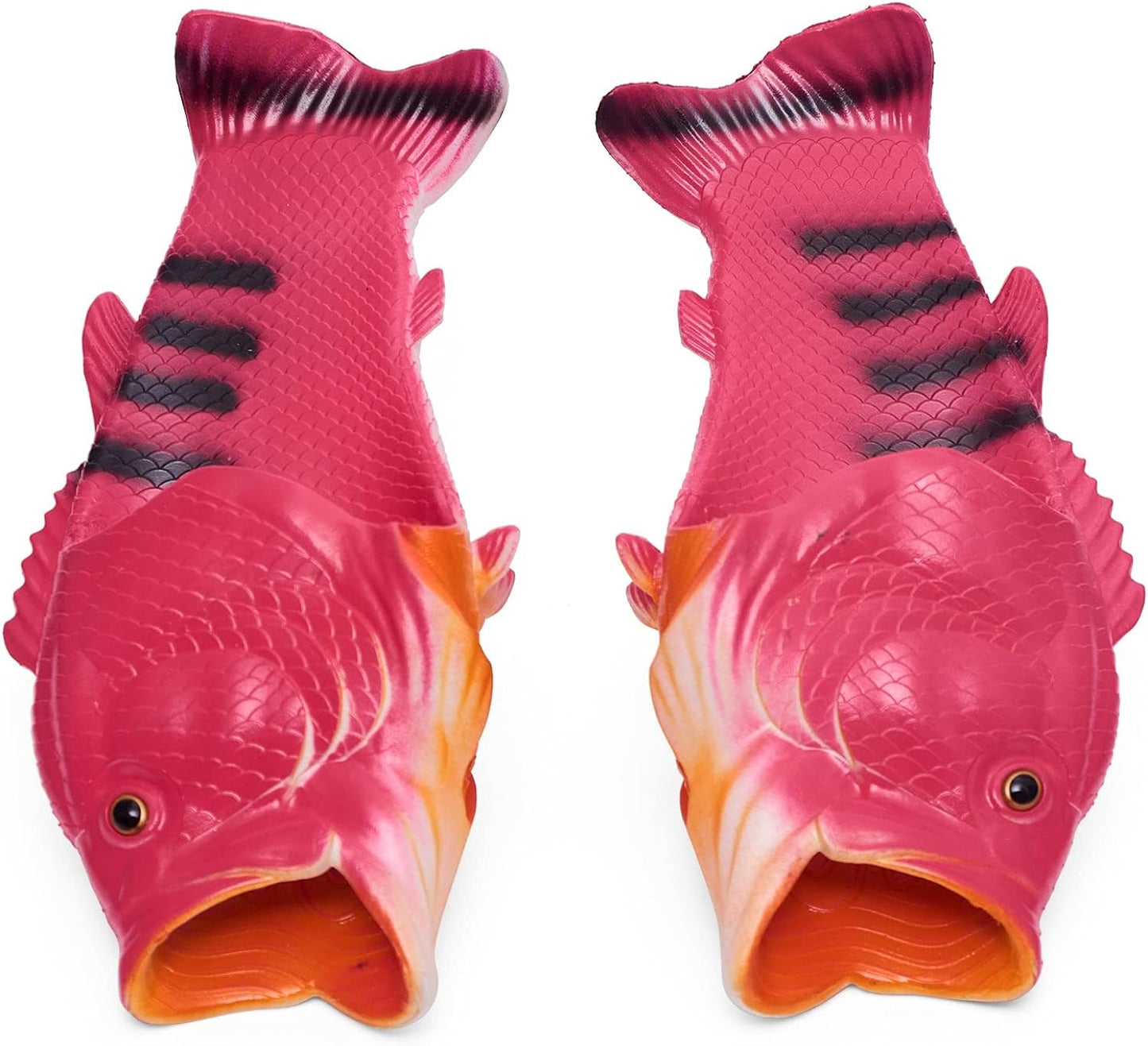 Coddies Fish Flip Flops | The Original Fish Slippers | Funny Gift, Unisex Sandals, Bass Slides, Pool, Beach & Shower Shoes | Men, Women & Kids