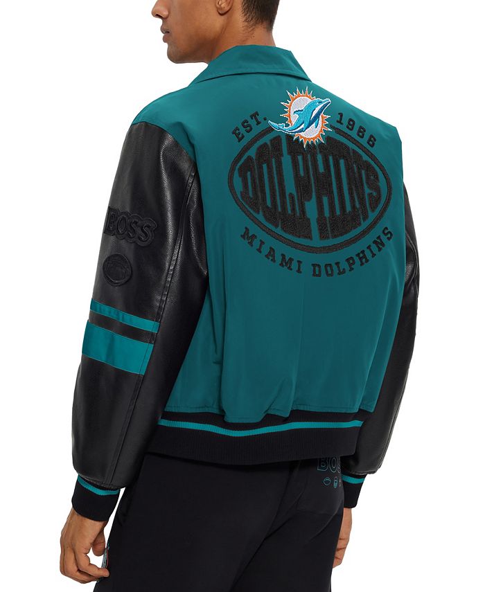Men's BOSS x NFL Water-Repellent Bomber Jacket