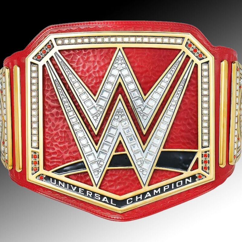 UNIVERSAL CHAMPIONSHIP BELT WORLD HEAVYWEIGHT REPLICA WWE TITLE BELT BRASS 2MM