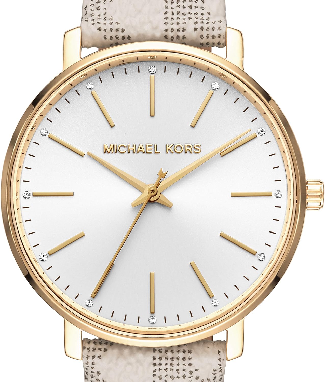 Michael Kors Pyper Women's Watch, Stainless Steel Watch for Women with Steel, Leather, or Silicone Band