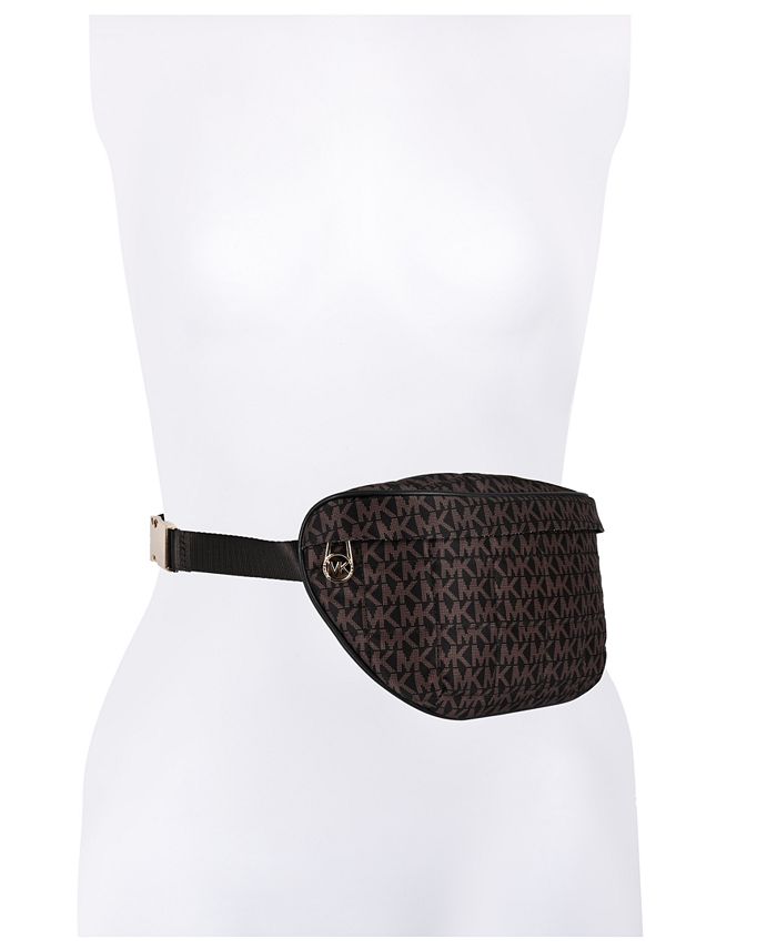 Logo Women's Puffy Logo-Print Fanny Pack
