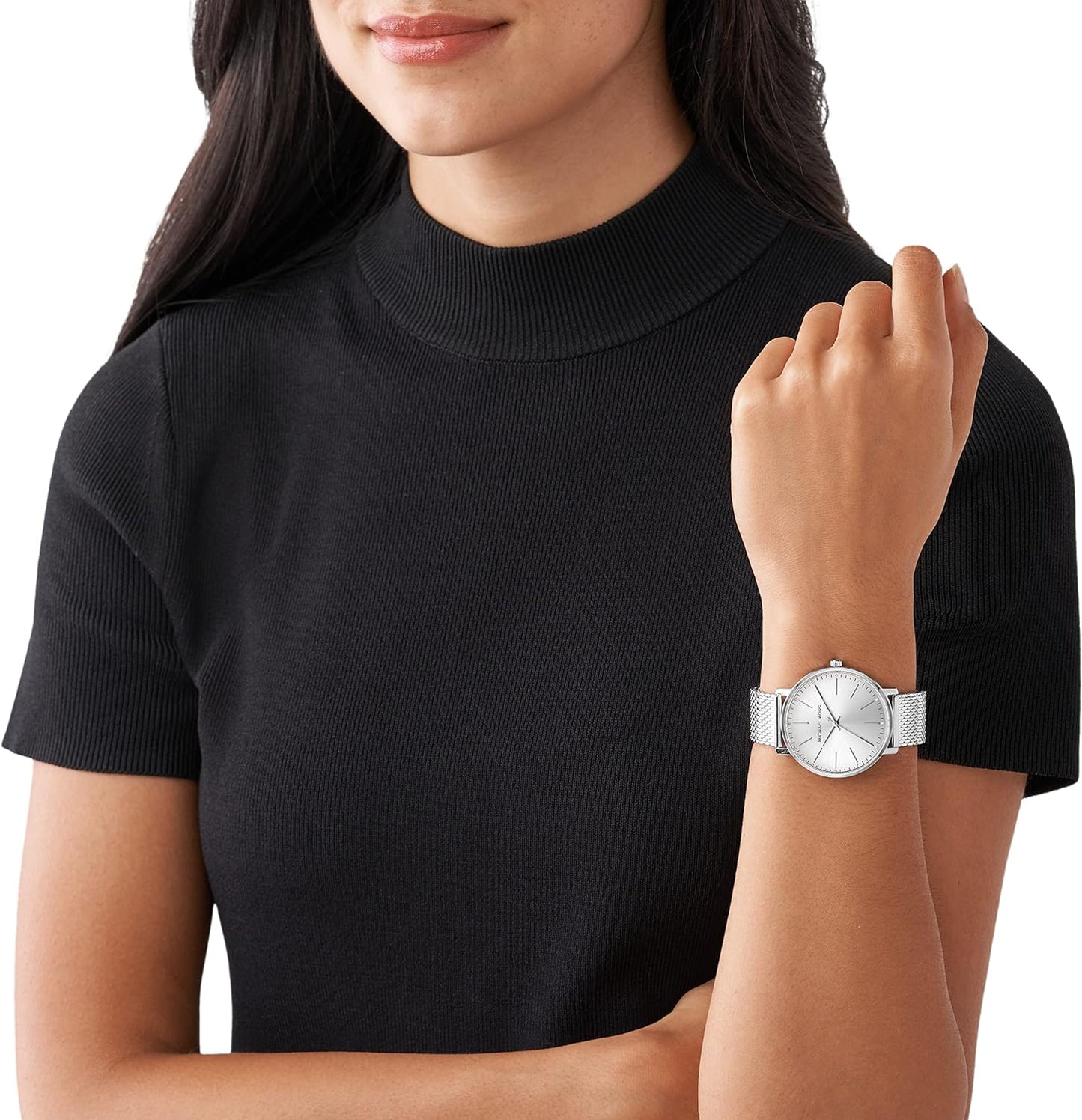 Michael Kors Pyper Women's Watch, Stainless Steel Watch for Women with Steel, Leather, or Silicone Band