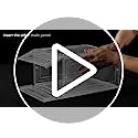 DEZENE Clear Shoe Storage Boxes: Pack of 6 Stackable Plastic Shoe Organizer Containers for Closet, Drop Front Shoe Bins for Sneakers, Fit Shoe Size Up to US Men 12