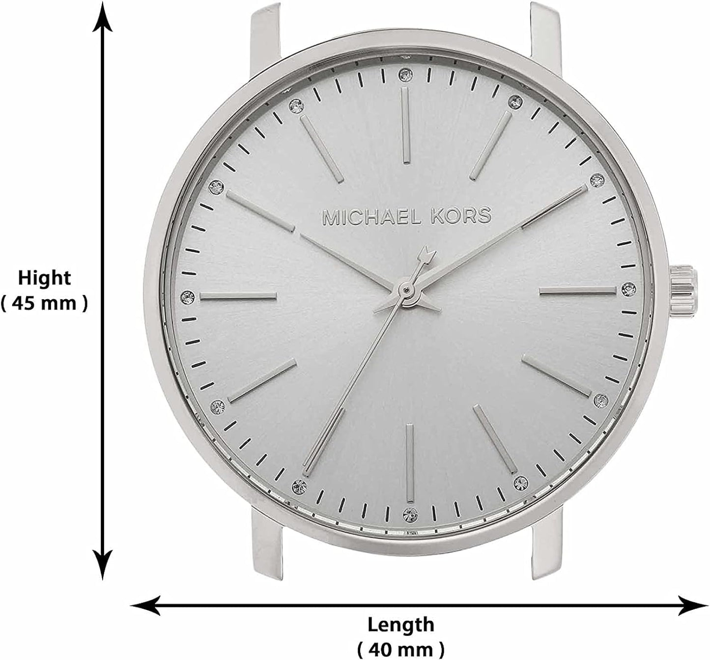 Michael Kors Pyper Women's Watch, Stainless Steel Watch for Women with Steel, Leather, or Silicone Band