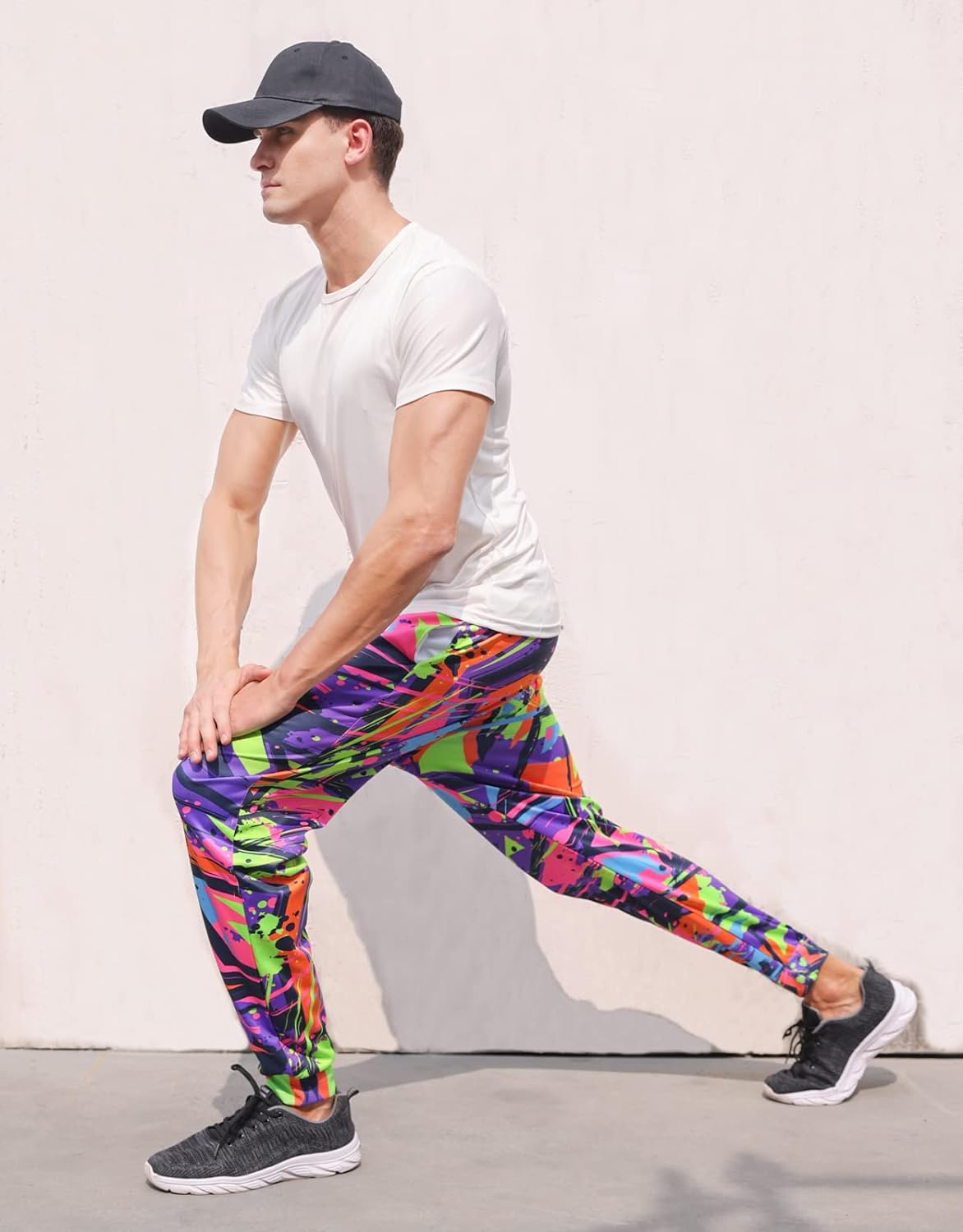 RAISEVERN Mens Sweatpants with Pockets Joggers for Men Sports Casual Sweat Pants with Drawstring