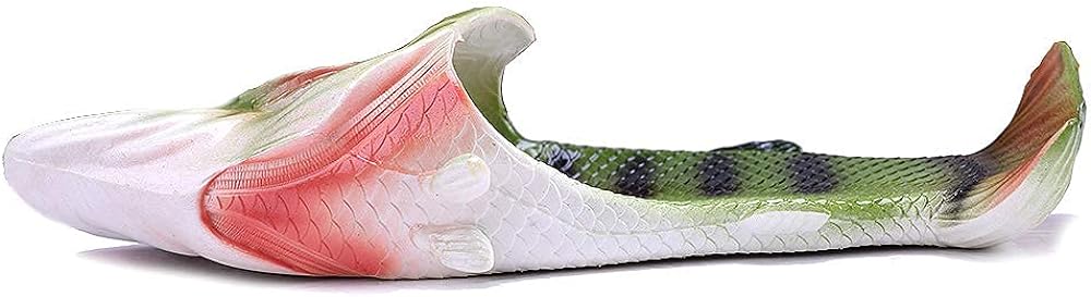 Unisex Fish Slippers, bass Sandals, Animal Slippers Animal Fish Slippers,