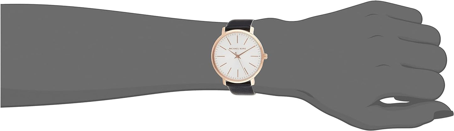 Michael Kors Pyper Women's Watch, Stainless Steel Watch for Women with Steel, Leather, or Silicone Band