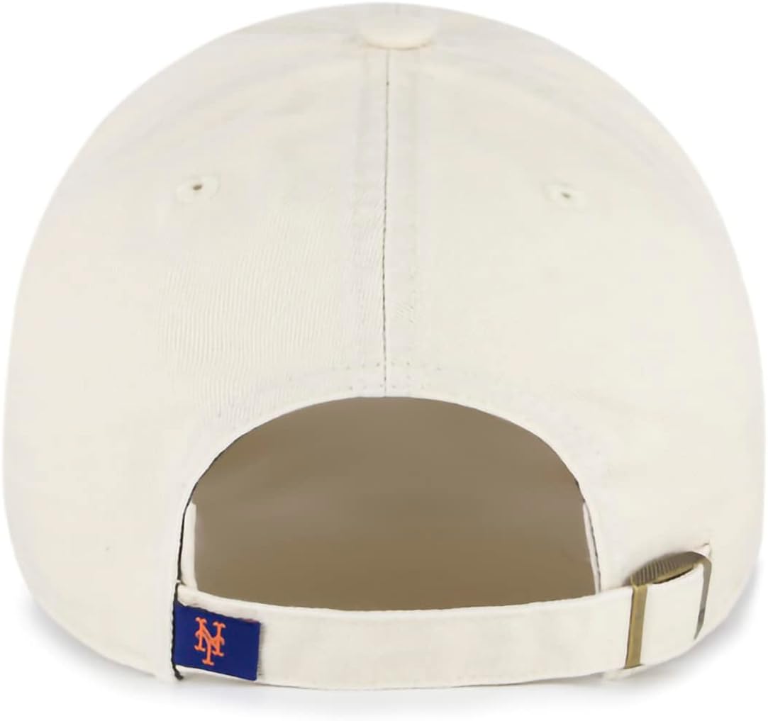 '47 MLB Natural Clean Up Adjustable Hat Cap, Adult One Size