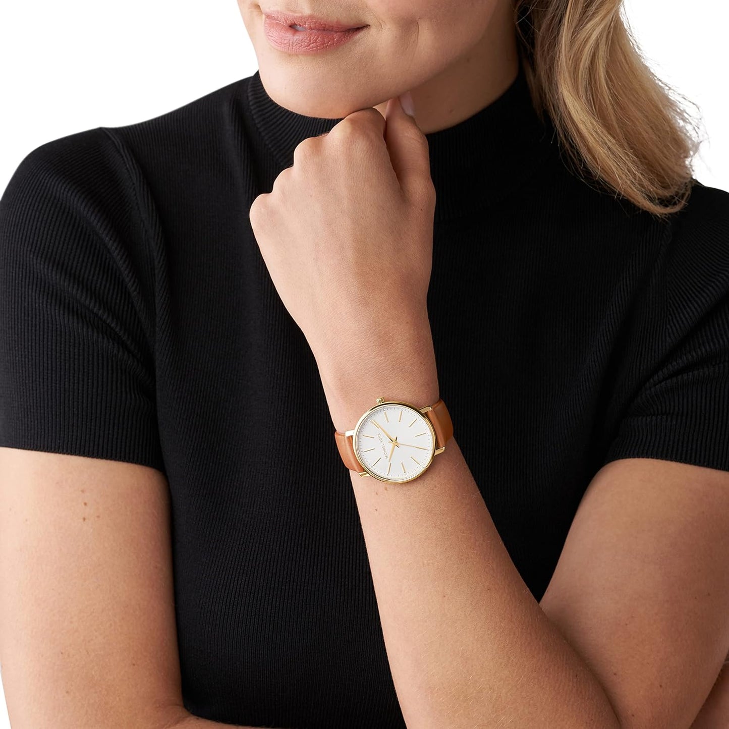 Michael Kors Pyper Women's Watch, Stainless Steel Watch for Women with Steel, Leather, or Silicone Band