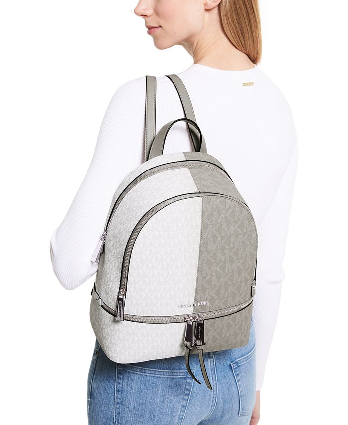 Logo Rhea Zip Medium Backpack