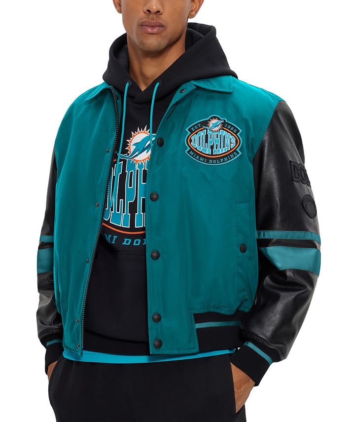 Men's BOSS x NFL Water-Repellent Bomber Jacket