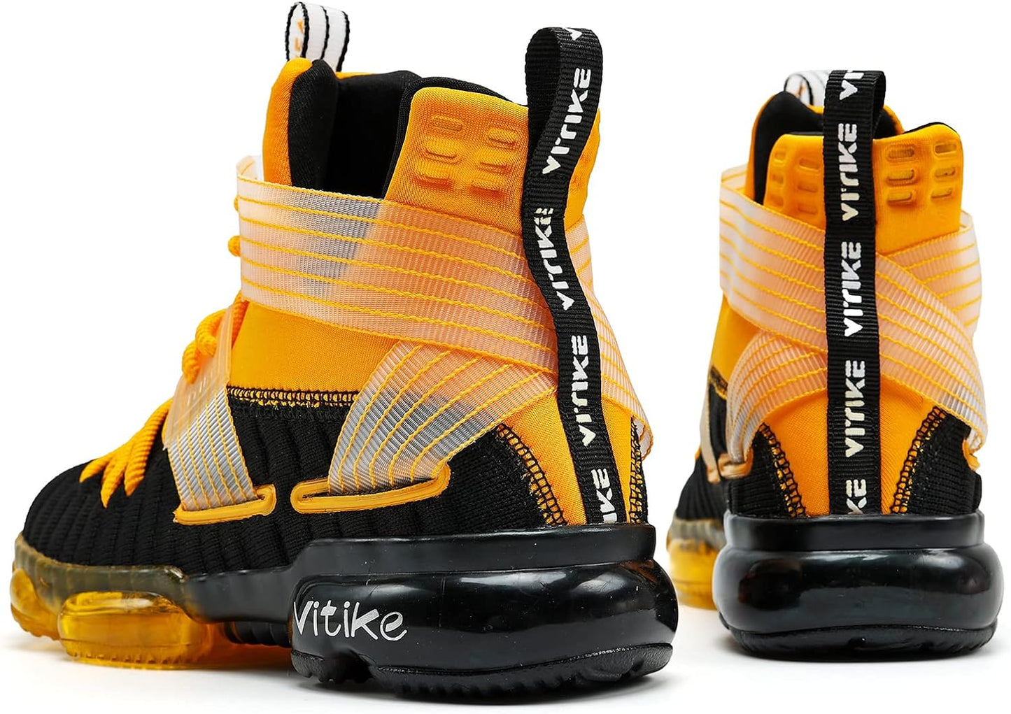 VITUOFLY Kids Basketball Shoes Boys Air Cushion Sneakers Girls Mid Top School Training Shoes Non-Slip Outdoor Sports Shoes Comfortable Boys Running Shoes Durable Little Kid/Big Kid