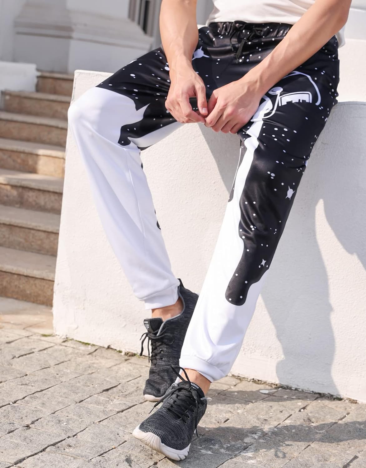 RAISEVERN Mens Sweatpants with Pockets Joggers for Men Sports Casual Sweat Pants with Drawstring