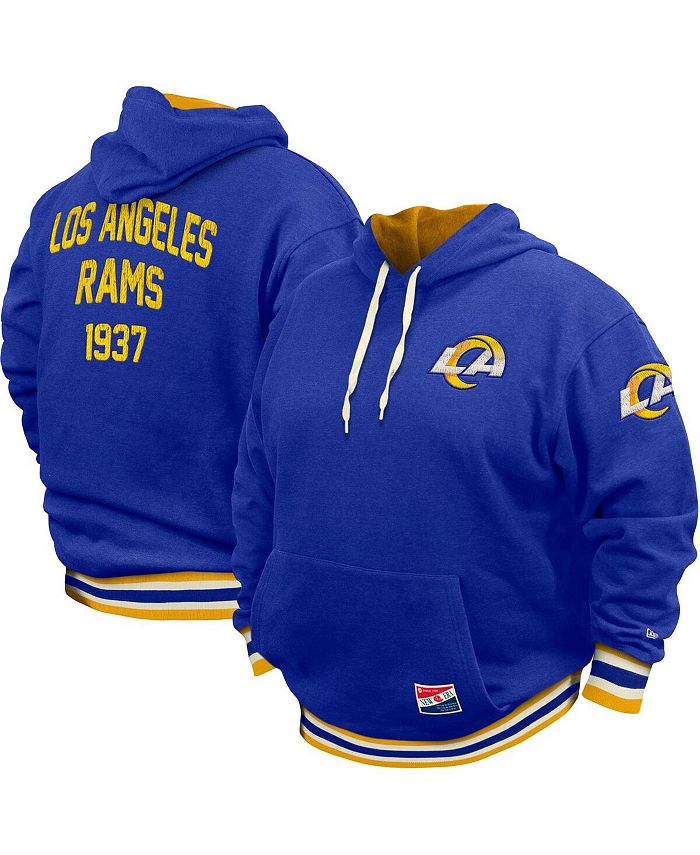 Men's Royal Los Angeles Rams Big and Tall NFL Pullover Hoodie