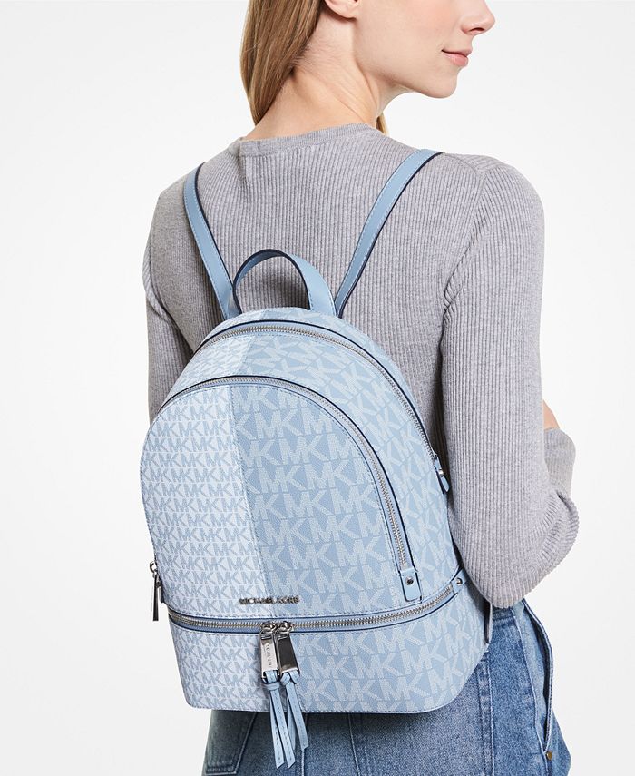 Logo Rhea Zip Medium Backpack
