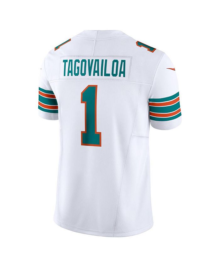 Men's Tua Tagovailoa White Miami Dolphins Alternate Vapor F.U.S.E. Limited Jersey