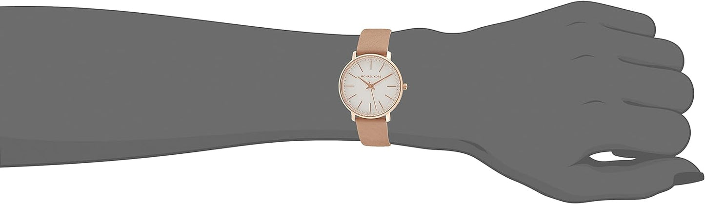 Michael Kors Pyper Women's Watch, Stainless Steel Watch for Women with Steel, Leather, or Silicone Band