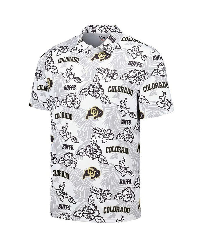 Men's White Colorado Buffaloes Performance Polo Shirt