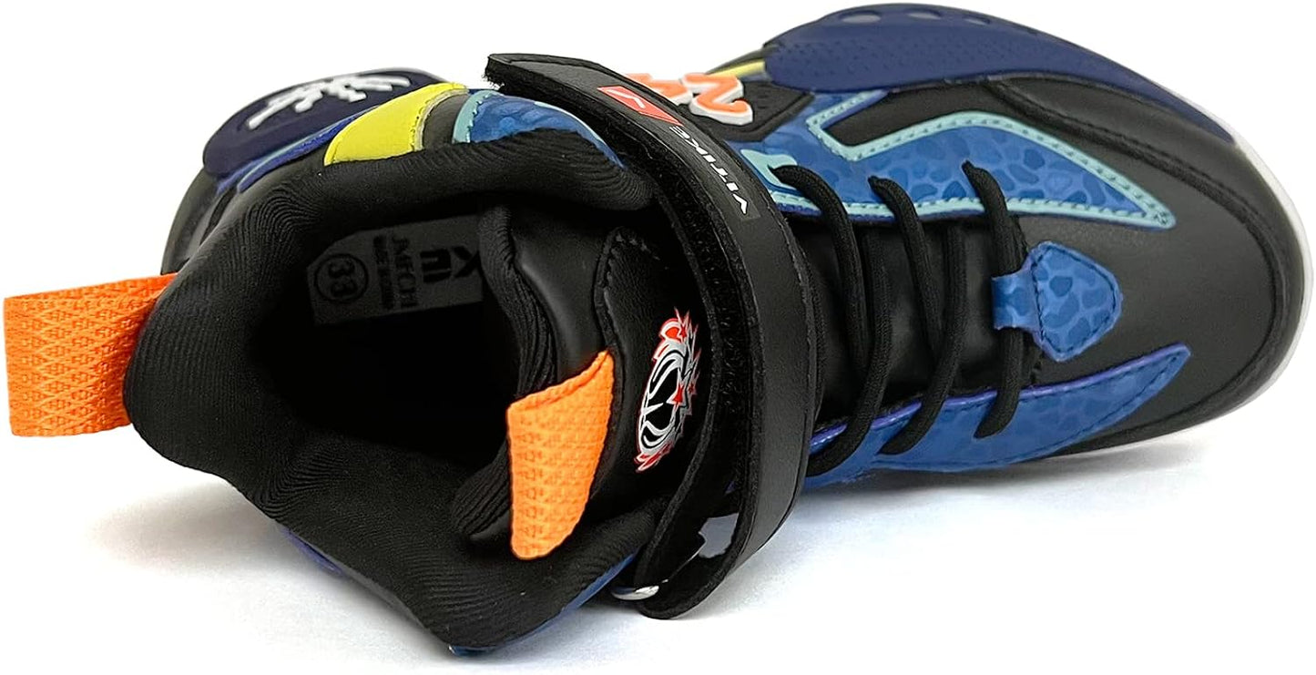 VITUOFLY Kids Basketball Shoes Boys Air Cushion Sneakers Girls Mid Top School Training Shoes Non-Slip Outdoor Sports Shoes Comfortable Boys Running Shoes Durable Little Kid/Big Kid