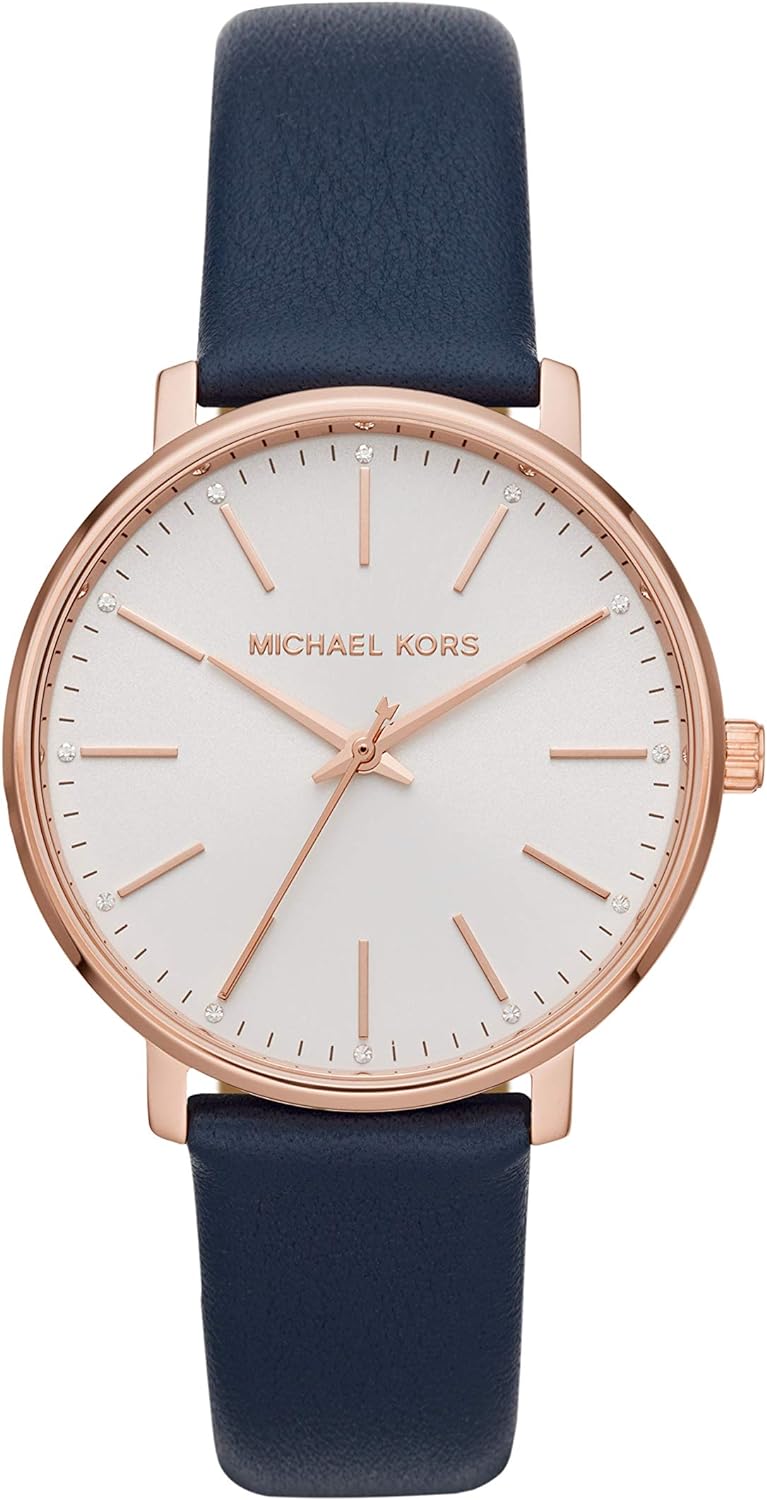 Michael Kors Pyper Women's Watch, Stainless Steel Watch for Women with Steel, Leather, or Silicone Band