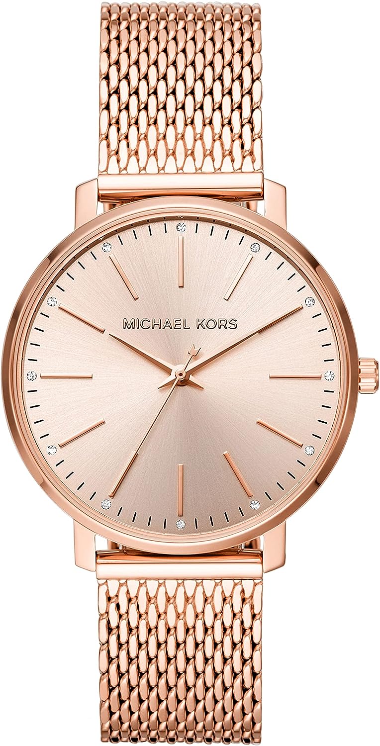 Michael Kors Pyper Women's Watch, Stainless Steel Watch for Women with Steel, Leather, or Silicone Band