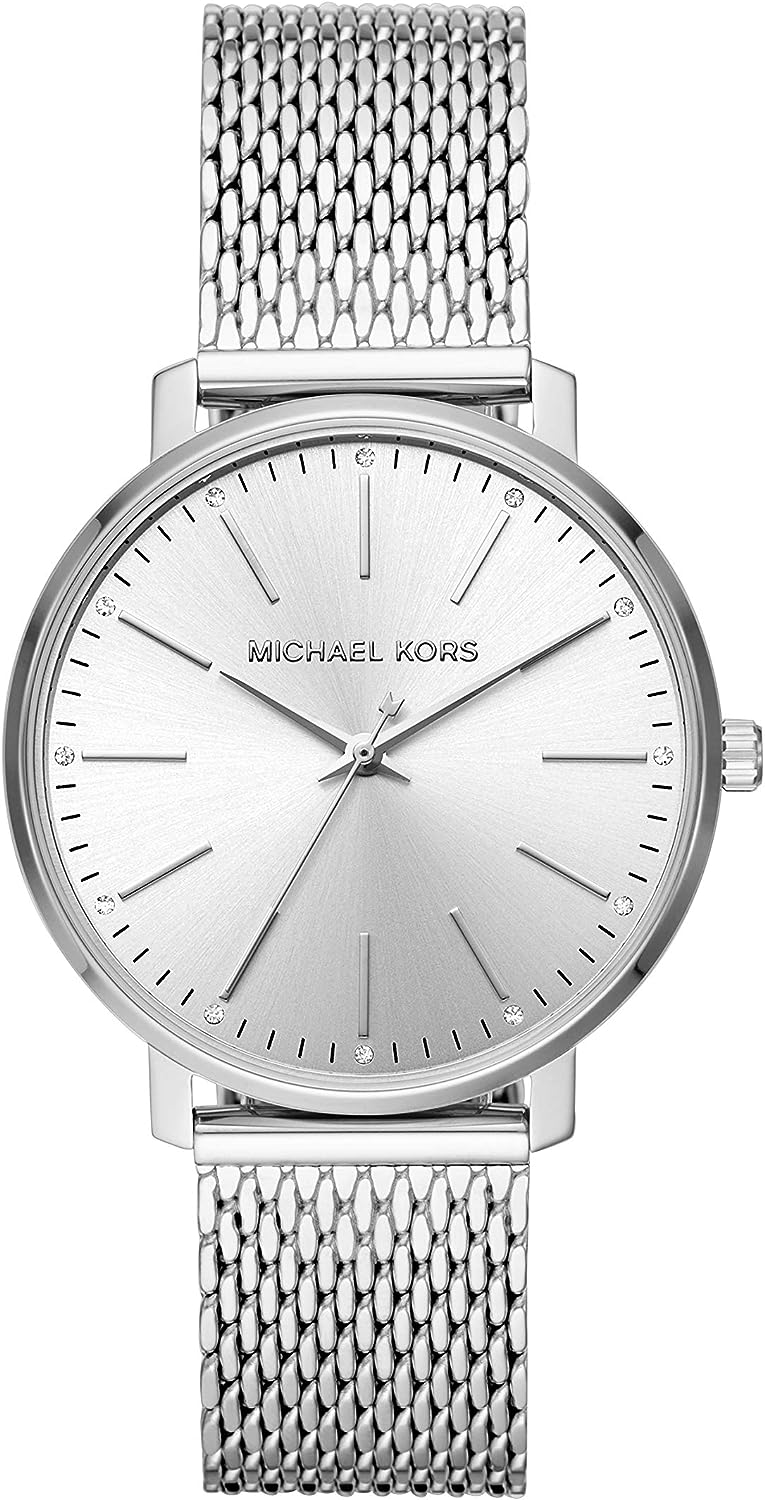 Michael Kors Pyper Women's Watch, Stainless Steel Watch for Women with Steel, Leather, or Silicone Band