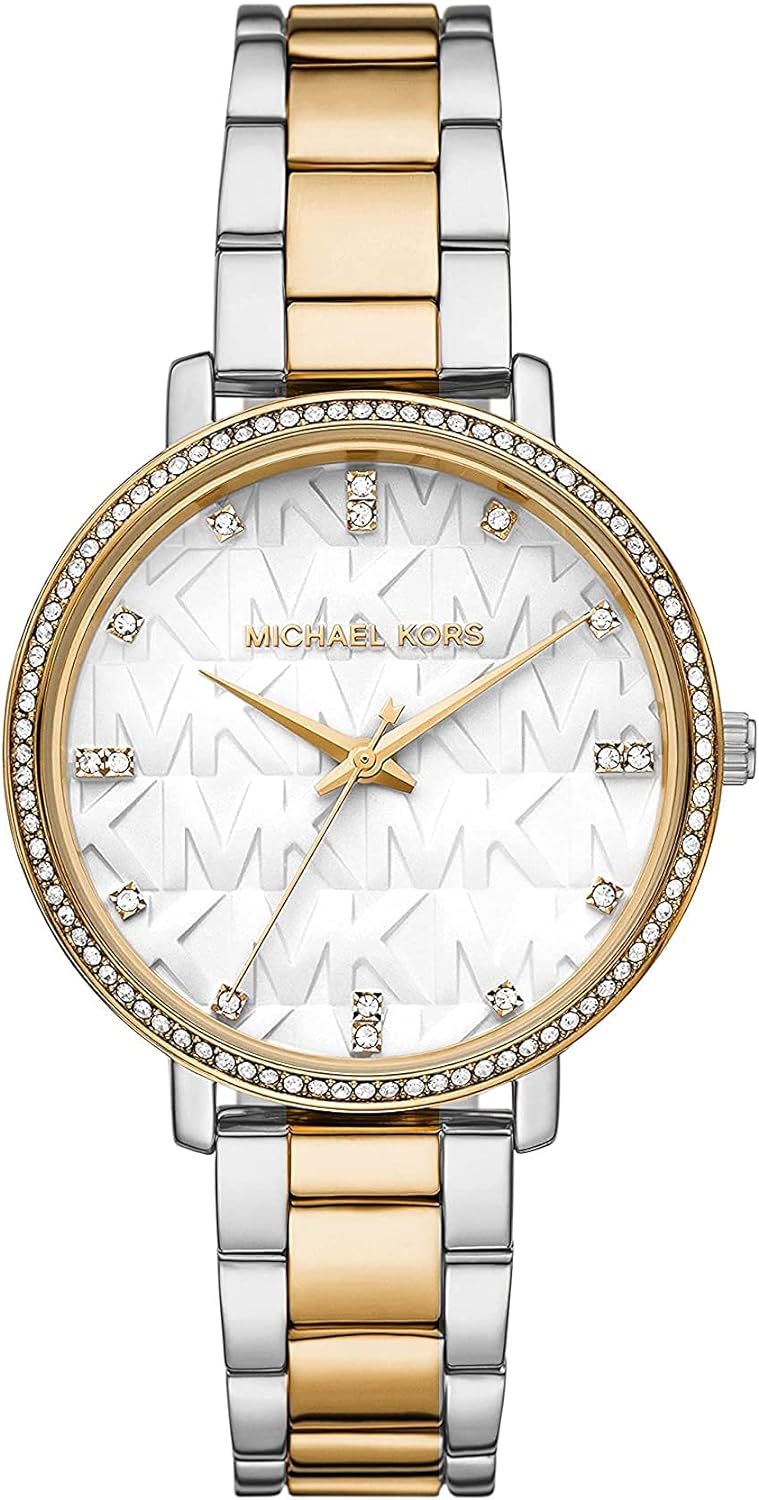 Michael Kors Pyper Women's Watch, Stainless Steel Watch for Women with Steel, Leather, or Silicone Band