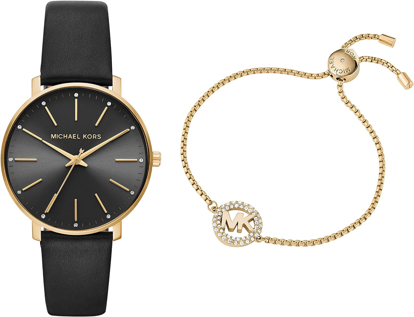 Michael Kors Pyper Women's Watch, Stainless Steel Watch for Women with Steel, Leather, or Silicone Band