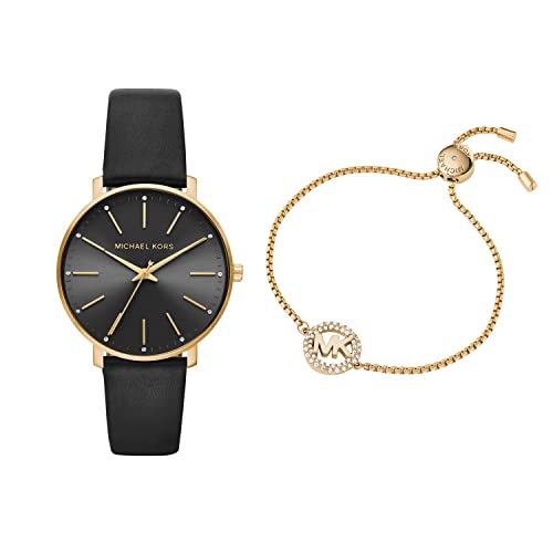 Michael Kors Pyper Women's Watch, Stainless Steel Watch for Women with Steel, Leather, or Silicone Band