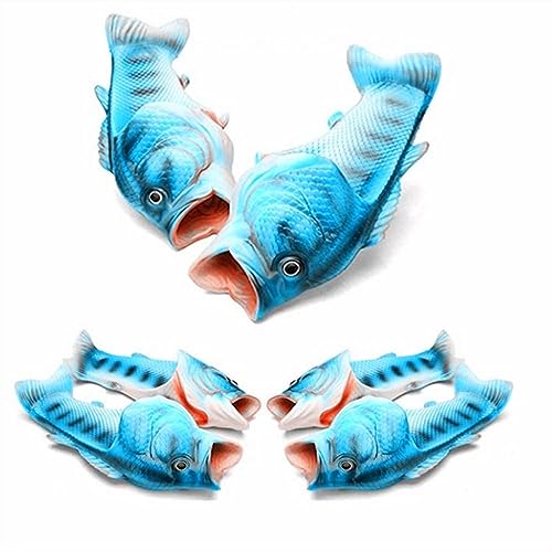 Unisex Fish Slippers, bass Sandals, Animal Slippers Animal Fish Slippers,