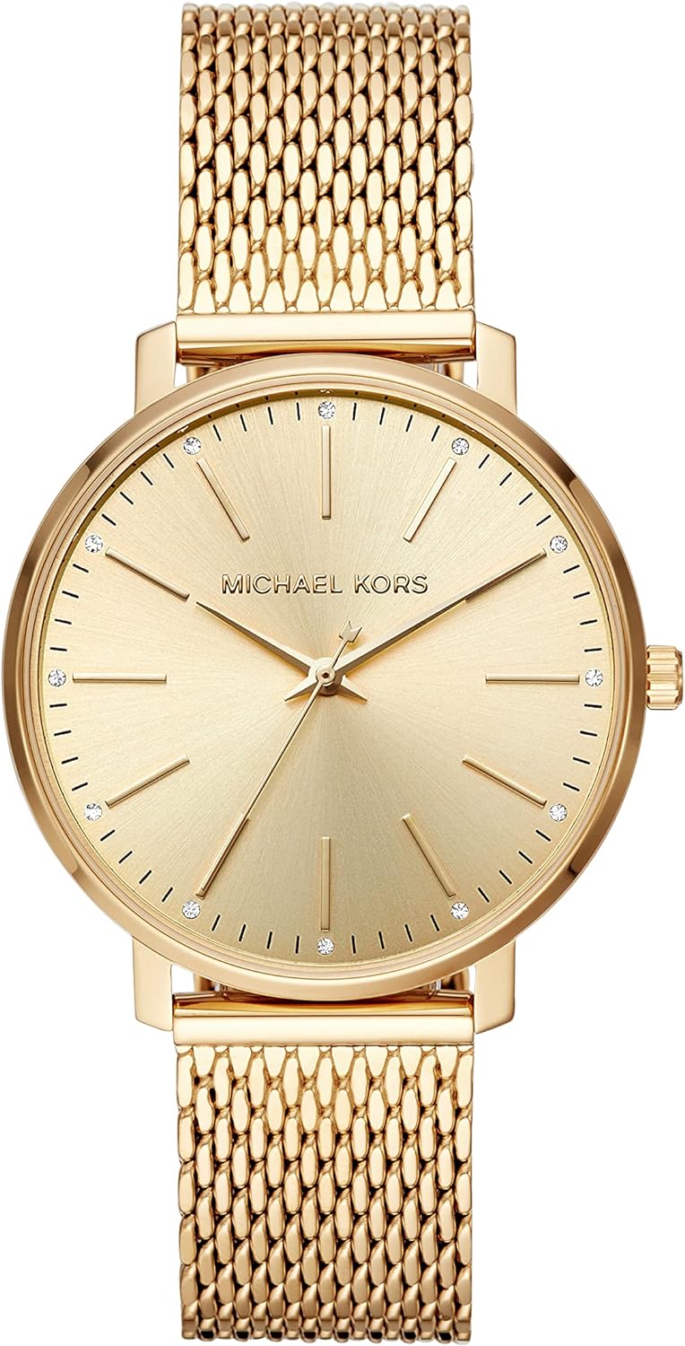 Michael Kors Pyper Women's Watch, Stainless Steel Watch for Women with Steel, Leather, or Silicone Band