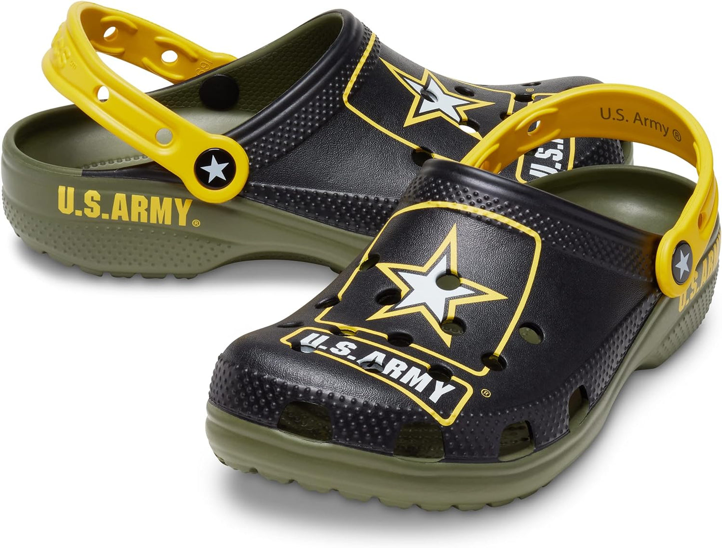 Crocs Unisex Classic United States Military Clogs