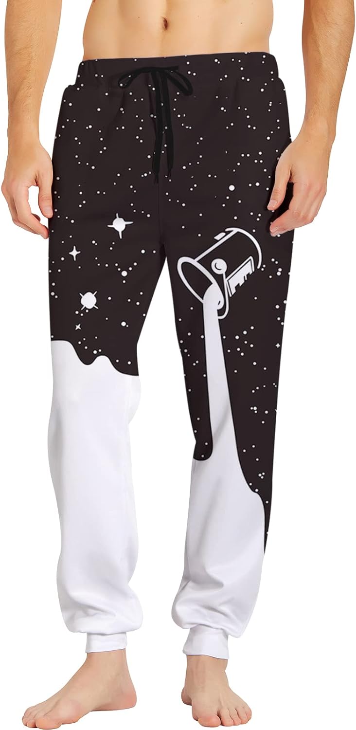 RAISEVERN Mens Sweatpants with Pockets Joggers for Men Sports Casual Sweat Pants with Drawstring