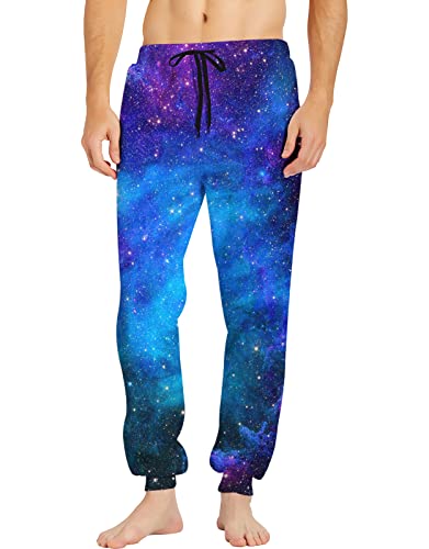 RAISEVERN Mens Sweatpants with Pockets Joggers for Men Sports Casual Sweat Pants with Drawstring