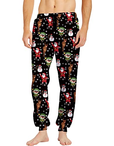 RAISEVERN Mens Sweatpants with Pockets Joggers for Men Sports Casual Sweat Pants with Drawstring