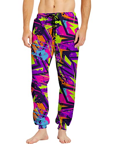 RAISEVERN Mens Sweatpants with Pockets Joggers for Men Sports Casual Sweat Pants with Drawstring
