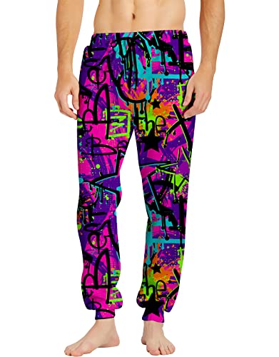 RAISEVERN Mens Sweatpants with Pockets Joggers for Men Sports Casual Sweat Pants with Drawstring