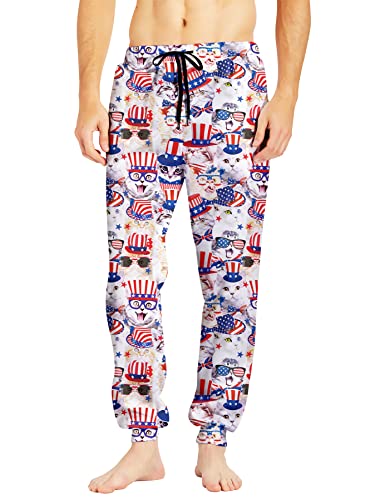 RAISEVERN Mens Sweatpants with Pockets Joggers for Men Sports Casual Sweat Pants with Drawstring
