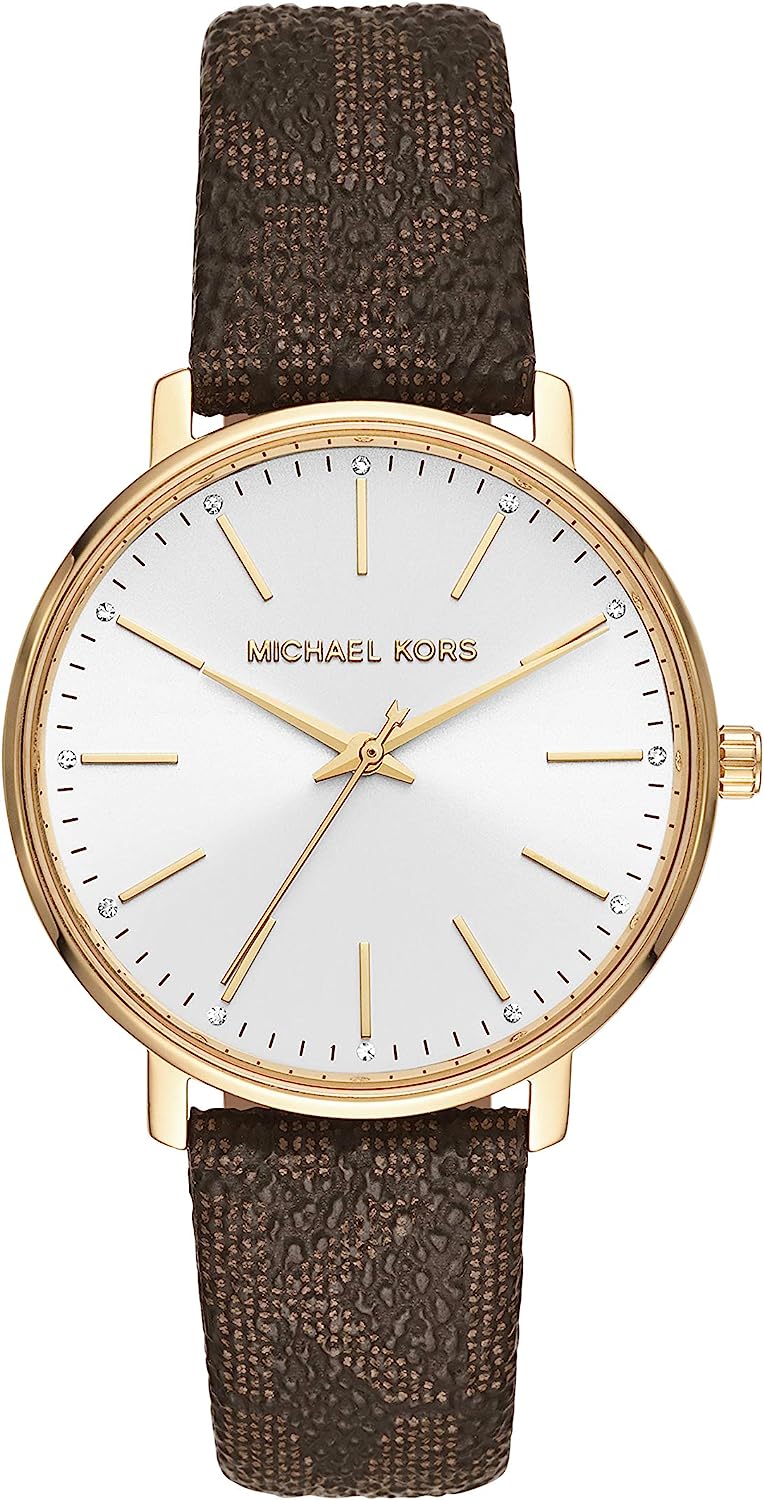 Michael Kors Pyper Women's Watch, Stainless Steel Watch for Women with Steel, Leather, or Silicone Band