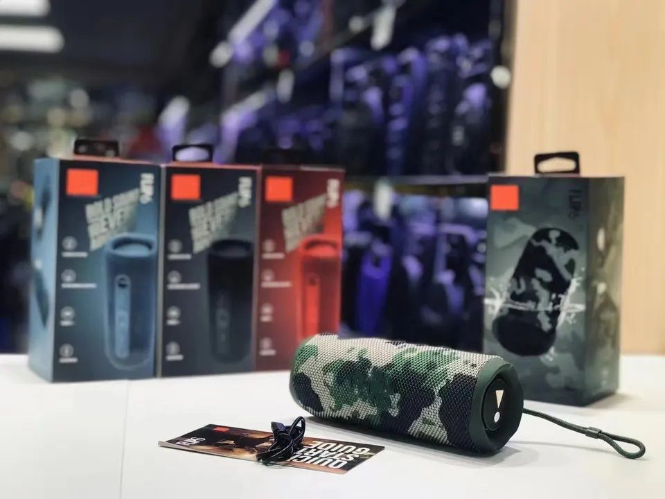 speaker flip 6 Outdoor Sports Waterproof Portable Subwoofer Bass Wireless BT 5.0 Speaker with TF USB FM Local Warehouse