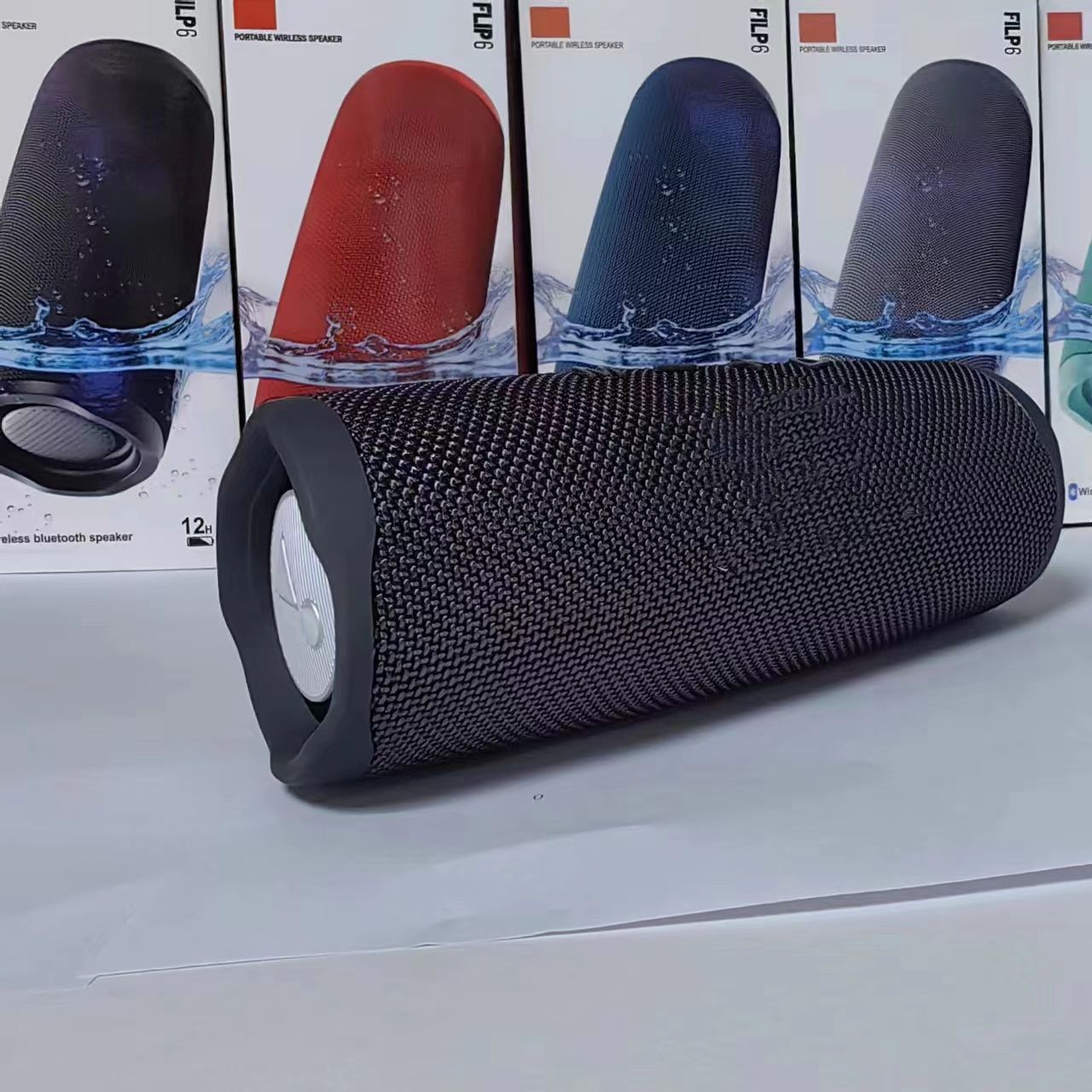 speaker flip 6 Outdoor Sports Waterproof Portable Subwoofer Bass Wireless BT 5.0 Speaker with TF USB FM Local Warehouse