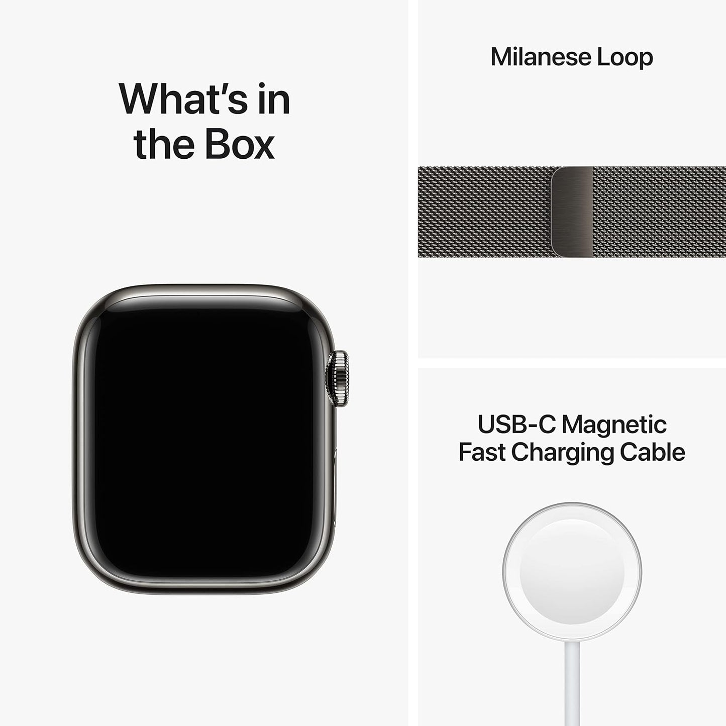 Apple Watch Series 8 [GPS + Cellular 41mm] Smart Watch w/Starlight Aluminum Case with Starlight Sport Band - S/M. Fitness Tracker, Blood Oxygen & ECG Apps, Always-On Retina Display, Water Resistant