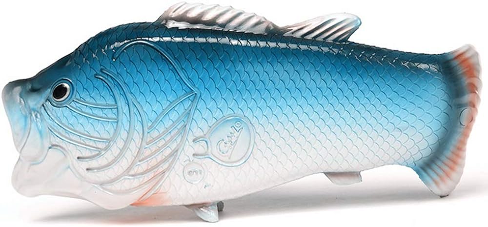 Unisex Fish Slippers, bass Sandals, Animal Slippers Animal Fish Slippers,