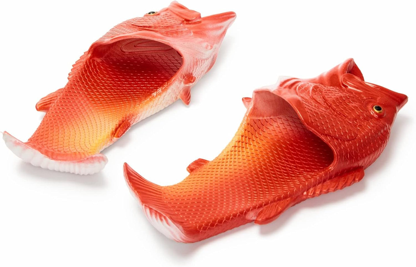 Coddies Fish Flip Flops | The Original Fish Slippers | Funny Gift, Unisex Sandals, Bass Slides, Pool, Beach & Shower Shoes | Men, Women & Kids