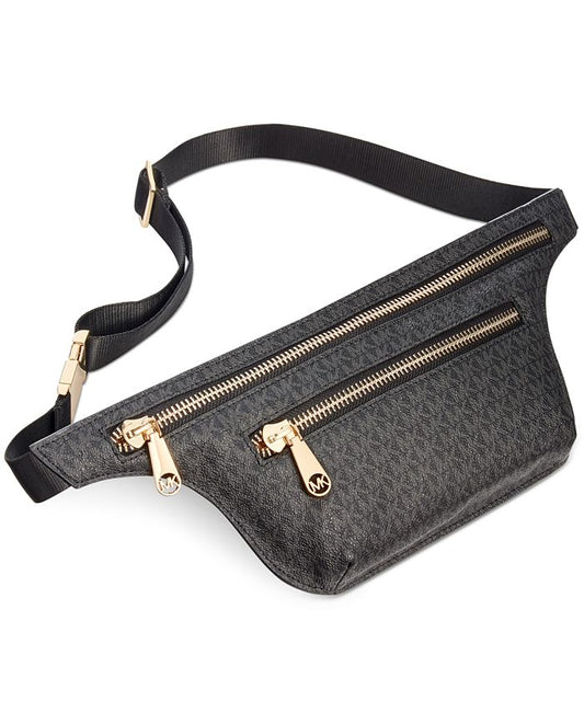 Logo Double-Zip Fanny Pack