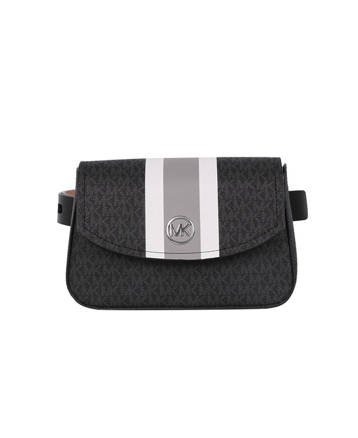 Women's Logo Striped Fanny Pack